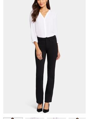 NYDJ ponte seamed straight leg dress pants - Size 8